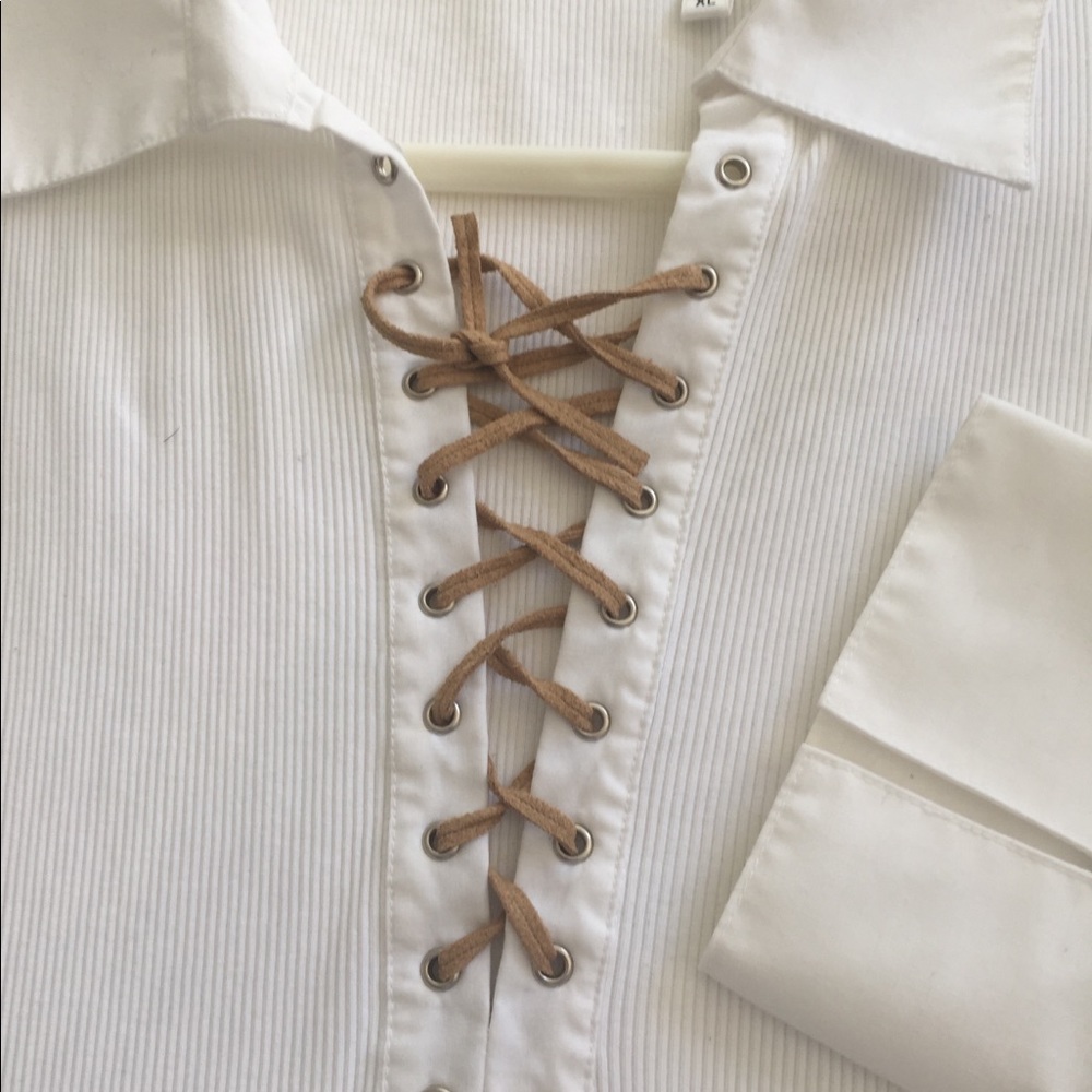 Lace Up Top